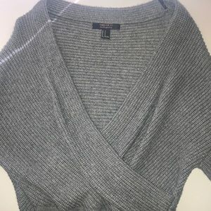 Gray sweater
